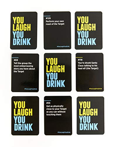 DSS Games You Laugh You Drink - The Drinking Game for People Who Can't Keep a Straight Face [A Party Game] - Image 4